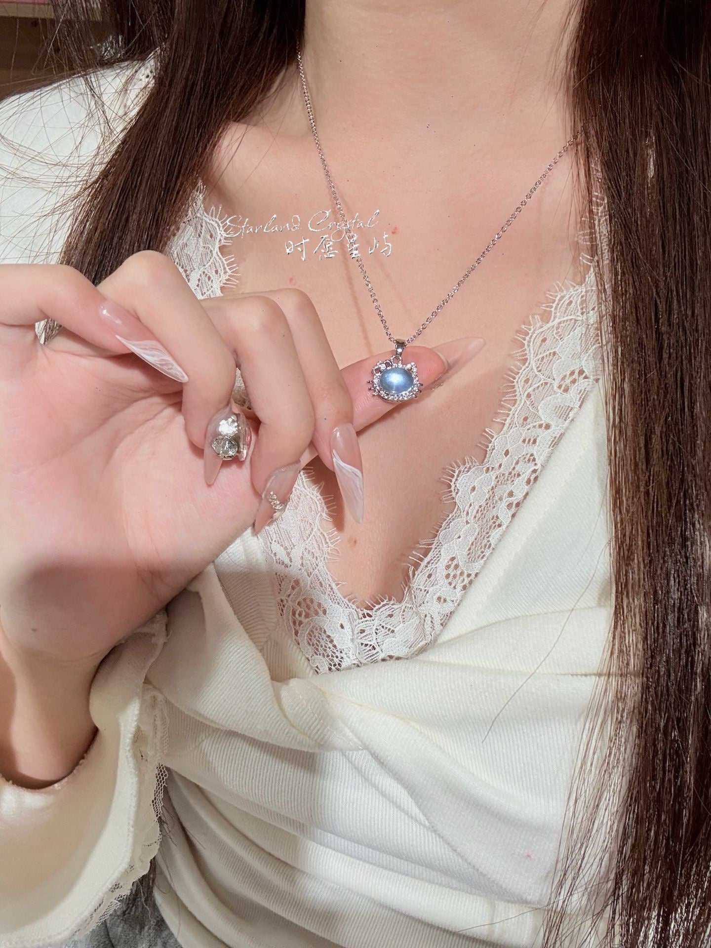 "Kitten’s Whisper" 3.0 Natural Aquamarine Ring - Premium Enhanced Plating & High-Clarity Gemstone for Serenity & Academic Success