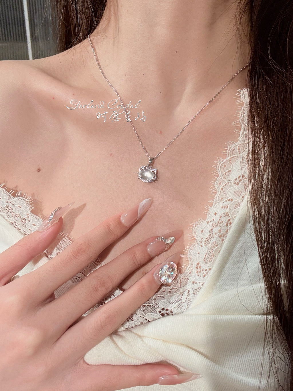 "Kitten’s Whisper" 3.0 Natural Clear Quartz Ring - Enhanced Anti-Tarnish Plating & High-Clarity Gemstone for Aura Cleansing & Protection