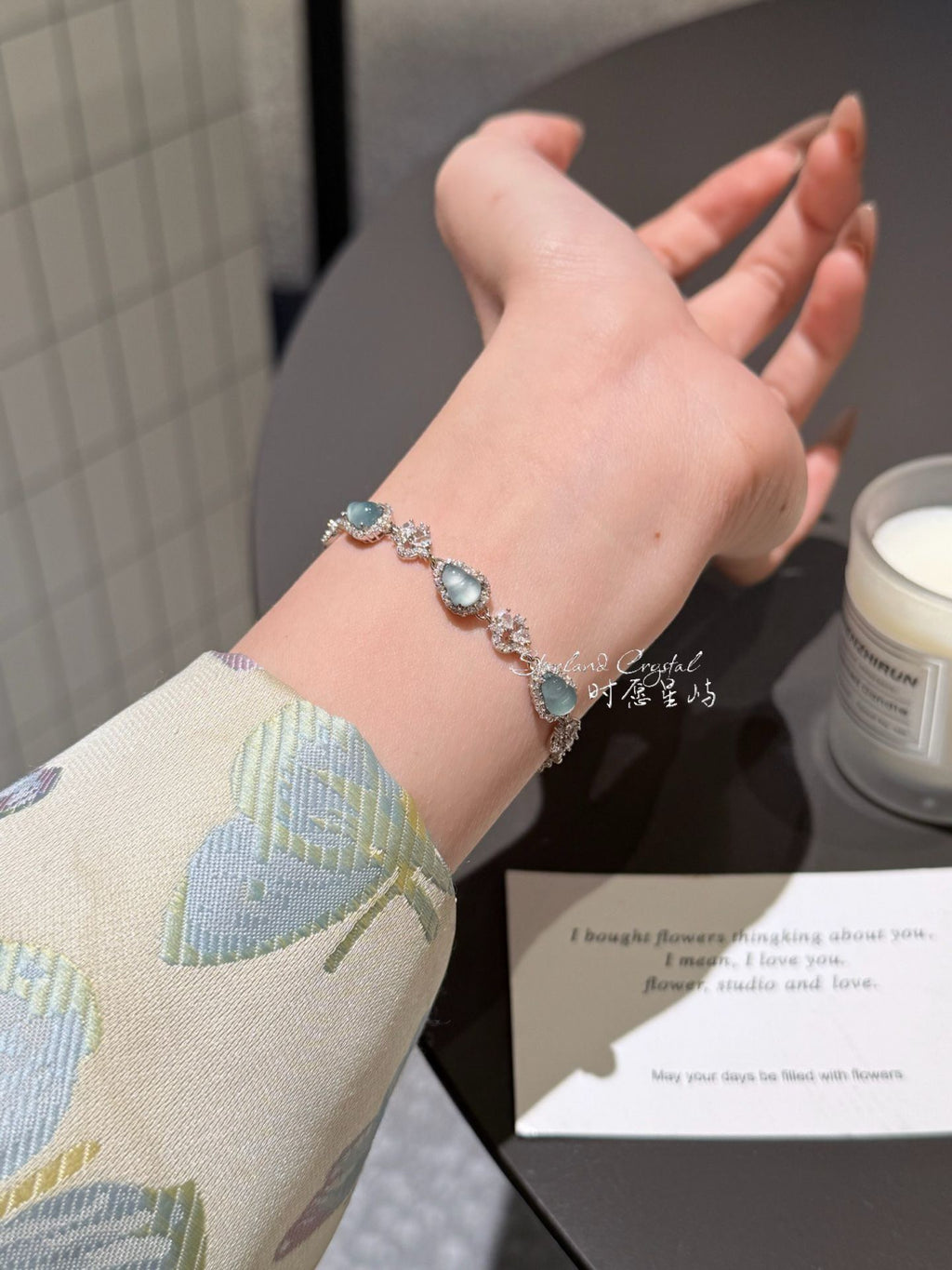 New Chinese Style Natural Jadeite Gourd Bracelet - S925 Sterling Silver Oriental Charm Jewelry for Women (Handcrafted)